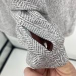 Kyodan Lorelai mock neck half zip sweatshirt, gray size petite small Photo 4