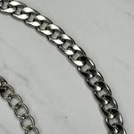 Silver Tone Flat Chain Link Belt Y2K Festival One Size (OS) ✨ Photo 3
