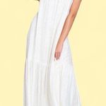 Revolve SUNDRESS Zahara Backless Embellished Halter Dress - Sz. M/L (Color: Coconut) Photo 10