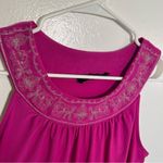 The Limited  Sleeveless Blouse Magenta Pink Photo 3