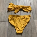 Red Carter  golden yellow bikini Photo 5