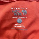 Mountain Hardwear  Dress Small Orange Floral A-Line Stretch Athletic Built In Bra Photo 9