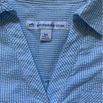 Southern Tide Blue & White Button Down Shirt XS Photo 1