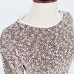 Oona Short Sleeve Sweater Boat Neck Made in New England Sz M Size M Photo 2