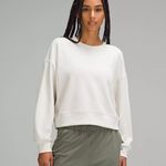 Lululemon perfectly oversized cropped crew Photo 3