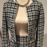 H&M Black and White Houndstooth Women's Jacket Photo 2