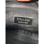 Prada Vitello Daino Black Pebbled Grained Leather Shoulder Bag with card Photo 12