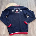 Vintage nautical YACHT‎ embroidered sweater 90’s Blue Photo 4