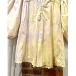 ZARA Boho Tie Dye Puff Sleeve Cotton Romper Small Photo 4