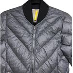 Lole Quilted Bomber Jacket Gray Women’s Size Small Photo 2