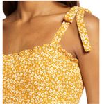 Bardot  FLORAL RUFFLE HEM MINI DRESS LARGE Photo 2