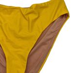 J.Crew New NWT Yellow High Rise Bikini Swim Bathing Suit Bottom Women's Size 3X Photo 2