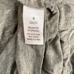 Heart & Hips  Gray Hooded Long Sleeve Front Pocket Pullover Top Women Sz S Photo 6