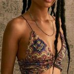 Urban Outfitters  UO Samara Twist Paisley Print Cami Small Photo 0