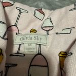 Olivia Sky  Pink and White Puzzle Pajama Set Photo 2