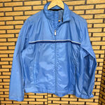 Nike Blue Windbreaker Jacket Size Large Photo 0