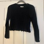 Free People  We The Free Sylvie Long Sleeve Tee TOP Size S Photo 2