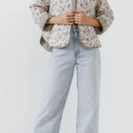 English Factory Quilted floral jacket Photo 0