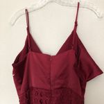 Lucy Paris NWOT Ruffle Red Lace Dress Photo 9