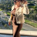 Tanya Taylor Winter White Tweed Blazer XS Boxy Boucle Professional Designer $565 Photo 5