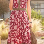 Sundance  Romancing the Lace Floral Maxi Dress size 14 Photo 1