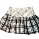 Rue 21 Black and White Checkered Skirt Photo 2