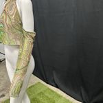 Princess Polly Detached Sleeve Multi Color Halter Top Size 12 Large Photo 4