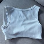Missguided Bow Detail White Tank Top  Photo 2