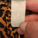 Objke leopard print bodysuit size womens medium Brown Photo 3