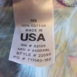 Fresh Produce  DALIA DRESS FRONT POCKETS BOLD COLORFUL LEAF PRINT 100% COTTON XL Photo 11