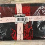 Victoria's Secret NWT  Sparkle Scarlet Buffalo Check Scarf Photo 6