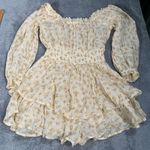 American Eagle Outfitters Cream floral romper XS Photo 7