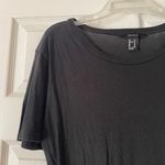 Forever 21  Black Short Sleeve Round Neck T-Shirt Shirt Top  Photo 2