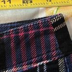 Anthropologie Women's Alicia Plaid Moto Corduroy Zip High Waist Pants Size 27 Photo 7