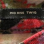 Urban Outfitters BDG Mid Rise Twig Ted Black Floral Printed Skinny Jeans Size 25 Photo 5