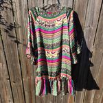 Uncle Frank  dress 3/4 Sleeves Multicolored M Photo 5