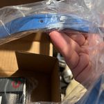 Kate Spade Nwt Vibrant Blue Bow Belt size M Photo 6