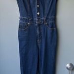 Jessica Simpson Stylish Blue Denim Jumpsuit Photo 1