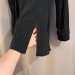 Kut From The Kloth Women's Black Pinstripe KUT Jacket Photo 3