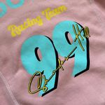Shadow Hill Sweater Icy Peach Racing Crewneck Long Sleeve Pink XS Photo 5