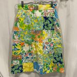 Lilly Pulitzer Vintage 60’s-70’s patchwork fabric skirt tiger elephant Photo 0