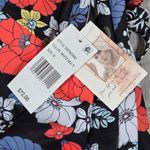 Jessica Simpson  Forget Me Not Ruched Front Tankini Swim Top‎ L NWT Photo 3