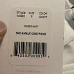 ANDIE The Amalfi One Piece Swimsuit White Size S NWT minimalist Photo 4