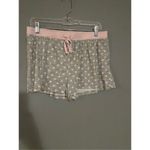 Rene Rofe Sleepwear Short Sleeve Shirt With Shorts Set Size Large Gray Photo 3