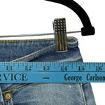 CAbi  Jeans Women High Straight Leg Blue Wash Denim Staple Jeans Classic Size 4 Photo 6