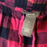 Aerie Plaid Flannel Pajama Pants Pink size small Photo 2
