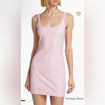 Amanda Uprichard New! Margot Faux-Leather Sleeveless Minidress Pink Small $228 Photo 1