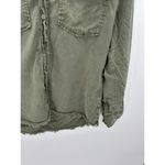 Sanctuary  Olive Green Button Down Lyocell Shirt Long Sleeve Womens Size XS Photo 3