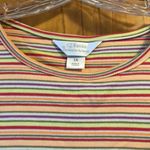 cj banks NWT 3/4 Sleeve Stripe Shirt 1X Photo 2
