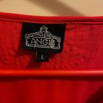 Angie Dry goods  Tunic Red Top Large Photo 2